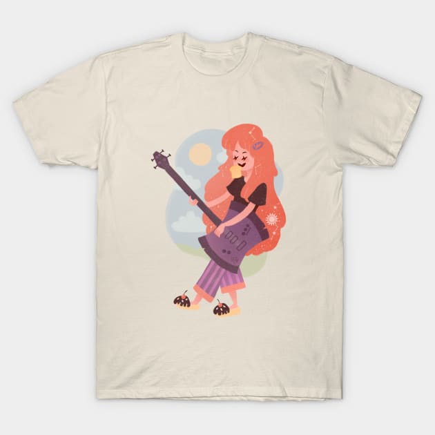 Early Morning Jam (and Toast) Session T-Shirt by artofannabellepullen